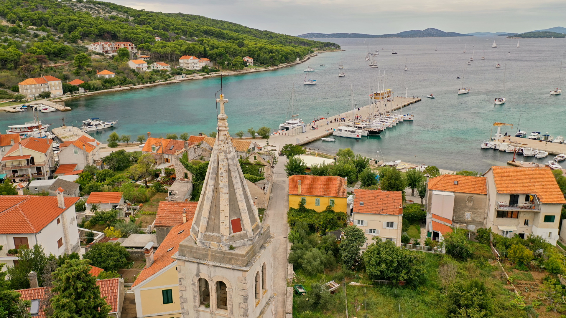 Marina Frapa aerial view