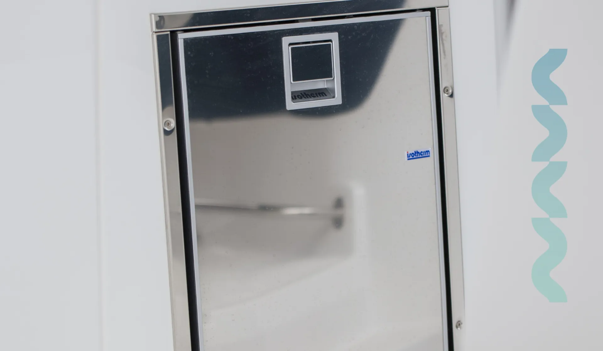 Isotherm stainless refrigerator