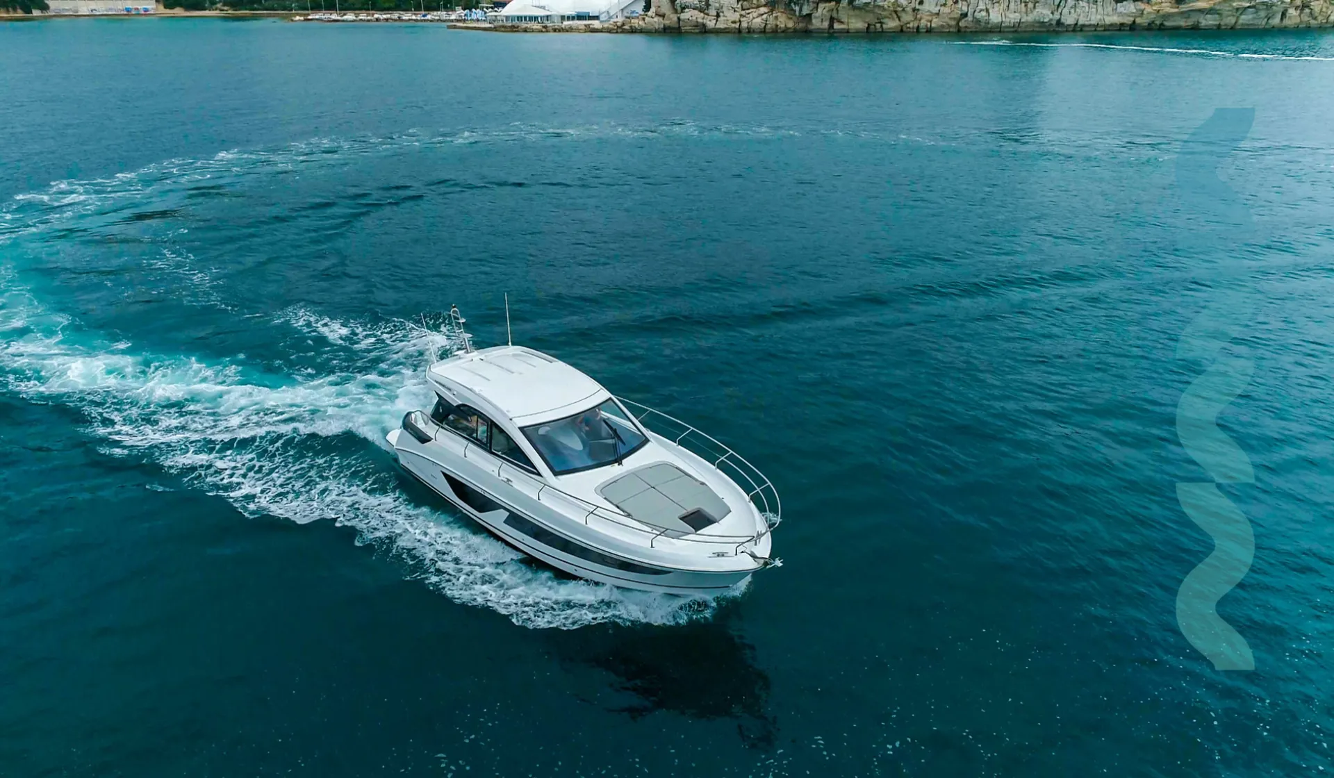 Cruising near the coast